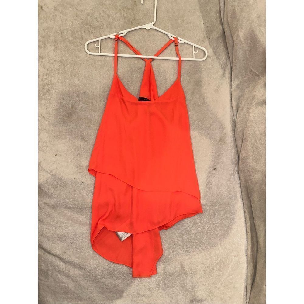 BCBG MAXAZRIA size M women’s tank top blood orange